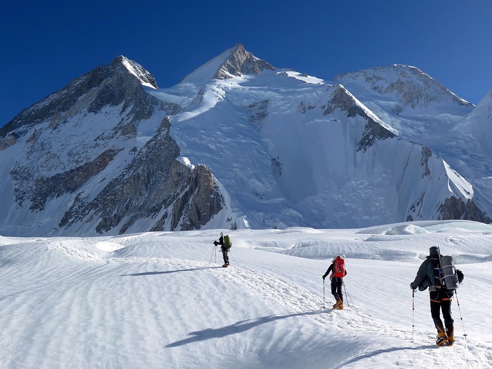 Gasherbrum I  Peak summit ridge